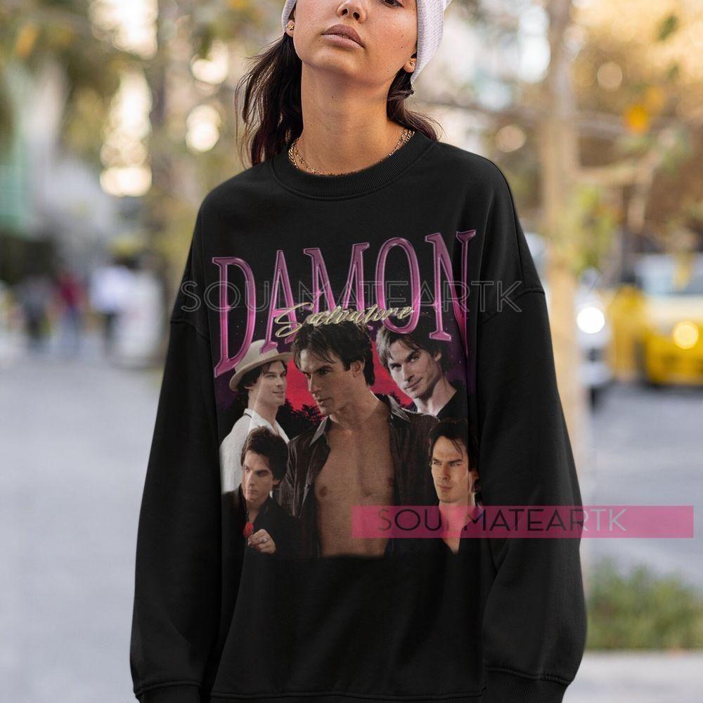 Retro Damon Salvatore Vuitino Shirt